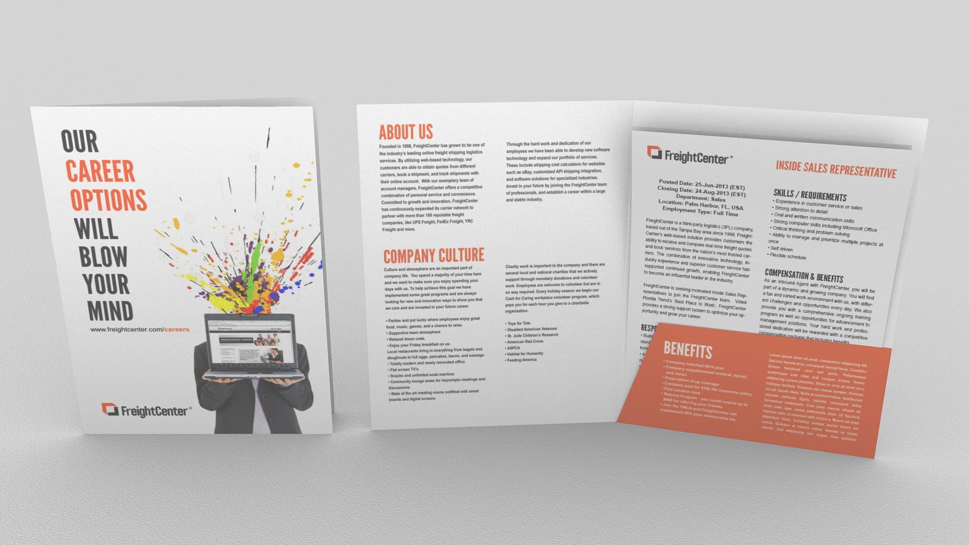 An image of a Career Fair folder.