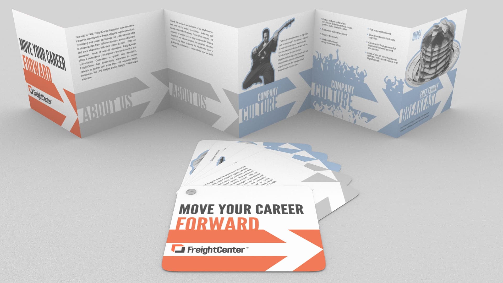 An image of a Career Fair screw post flyer.